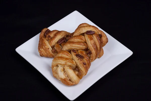 Pecan and maple pastries — Stock Photo, Image