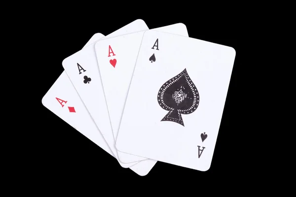 Jugar a las cartas — Foto de Stock