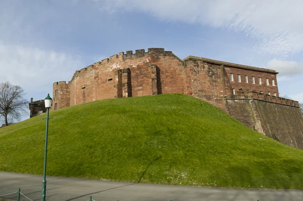 Chester kasteel gebouwd uit zandsteen door Willem de Veroveraar — Stockfoto