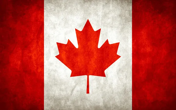 Bandera de Canada — Vector de stock