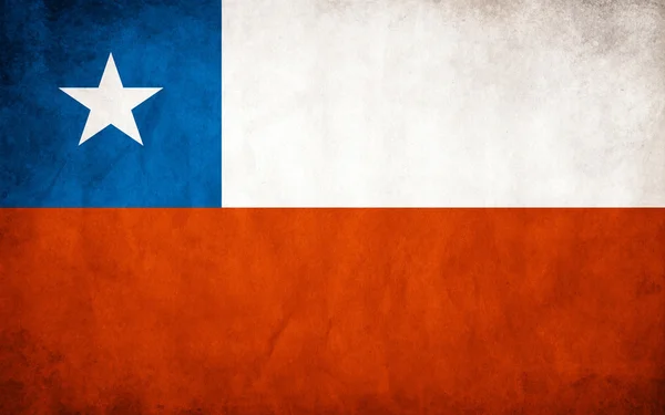 Bandeira do Chile — Vetor de Stock