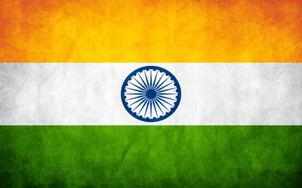 Foto av India Flag — Stock vektor