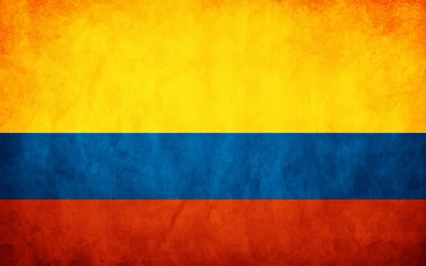 Kolumbianische Flagge — Stockvektor