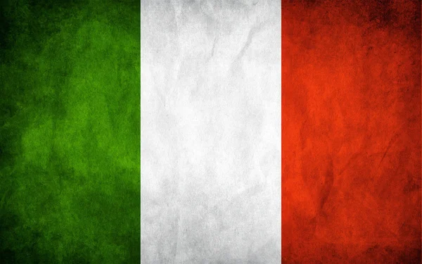 Drapeau italien — Image vectorielle