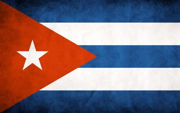 Vlag van cuba — Stockvector