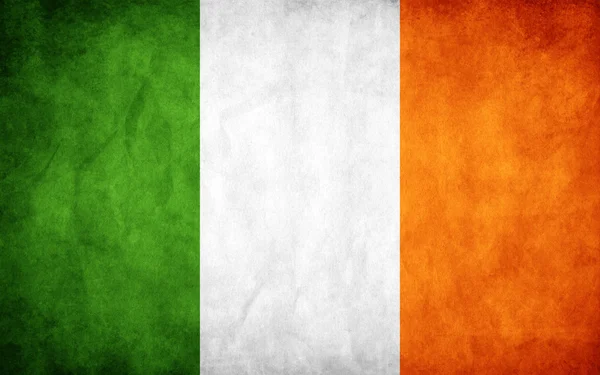 Vlag van Ierland — Stockvector