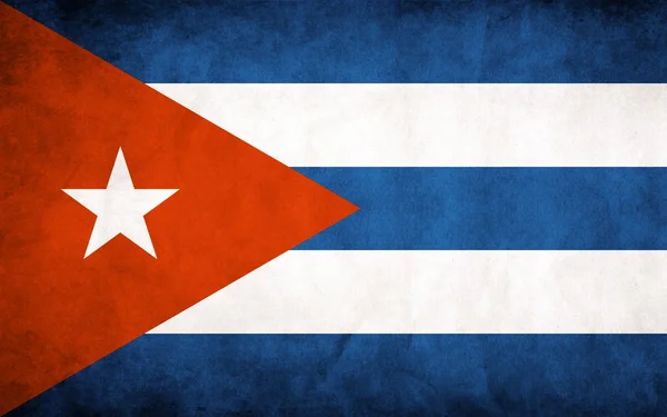 Bandiera di Cuba — Vettoriale Stock