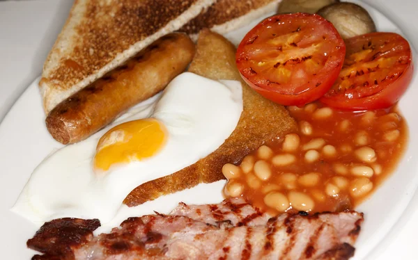 Petit déjeuner anglais traditionnel — Photo