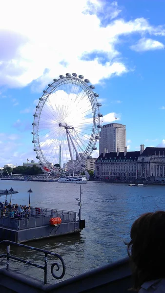 Olho de Londres — Fotografia de Stock