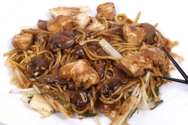 Chicken Chow Mein — Stock Photo, Image