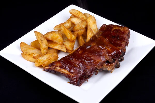 Bbq Costillas —  Fotos de Stock