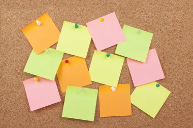 cork board üzerine notlar