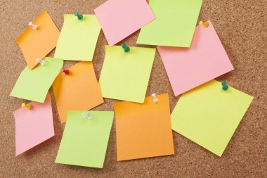 cork board üzerine notlar