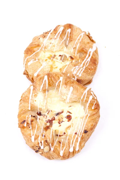 Vanilla cream danish — Stock Photo, Image