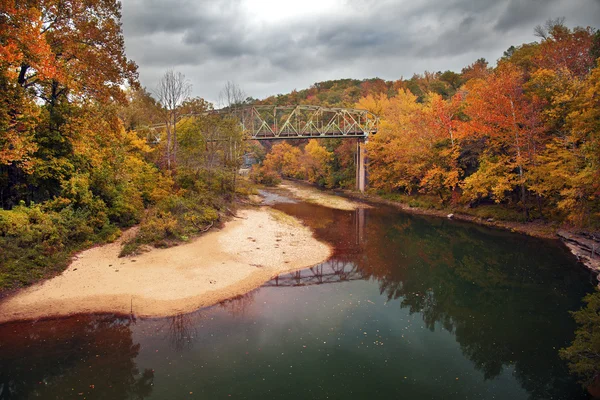 Pont d'automne — Photo