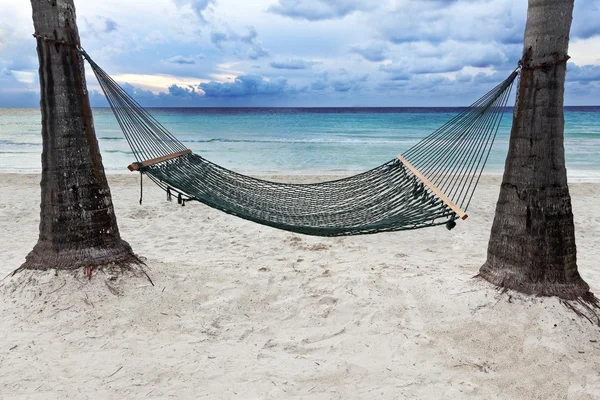 Strandhängematte — Stockfoto