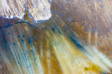 Salt Lake Baskunchak Rusya Astrakhan bölgesi.