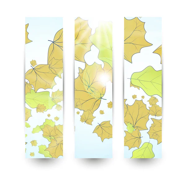 Autumn banner — Stock Vector