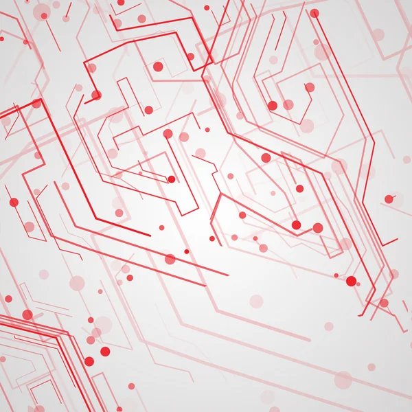 Fondo de placa de circuito — Archivo Imágenes Vectoriales