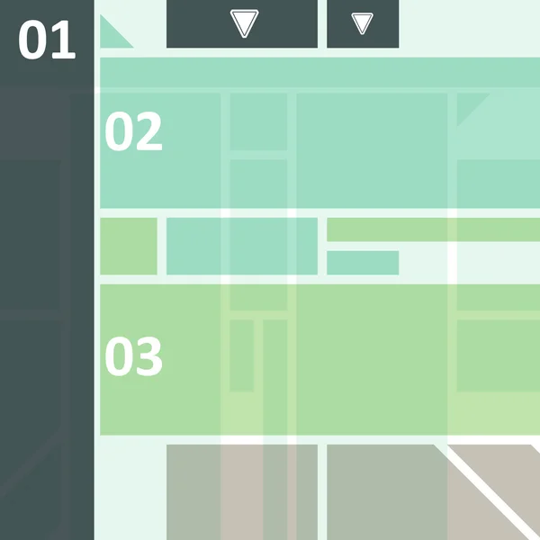 Design de alta tecnologia para infográficos — Vetor de Stock