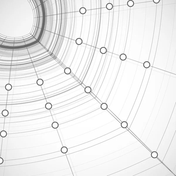 Antecedentes de tecnología abstracta — Vector de stock