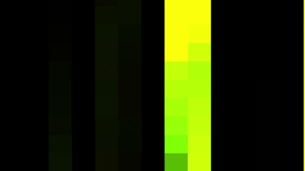 Цветные полосы светлые линии, абстрактный анимированный фон, HD 1080p . — стоковое видео