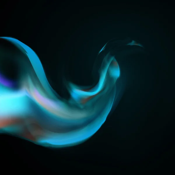 Blauer Rauch Hintergrund — Stockvektor