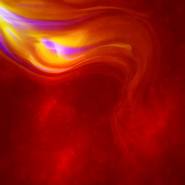Illustration abstraite de flamme magique — Image vectorielle