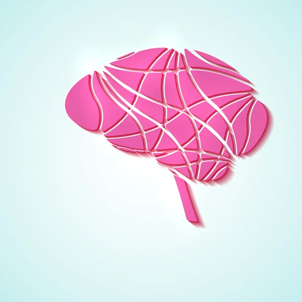 Cerebro creativo — Vector de stock