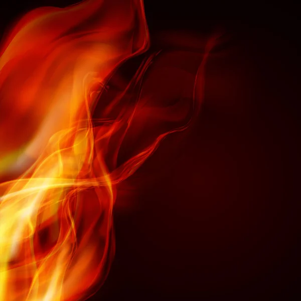 Αφηρημένη φωτιά φλόγες — Διανυσματικό Αρχείο