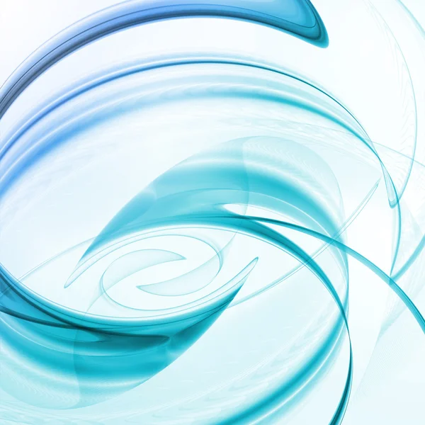 Abstracto azul, fondo de onda — Vector de stock