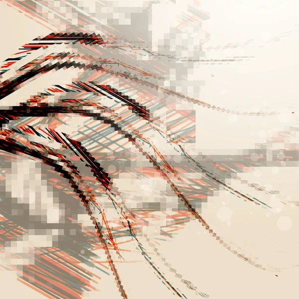 Abstrait vague conception fond — Image vectorielle