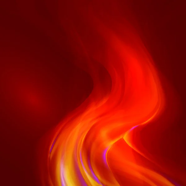 Abstraktní kouzelný plamen ilustrace — Stockový vektor
