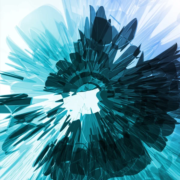 Fondo azul abstracto — Vector de stock