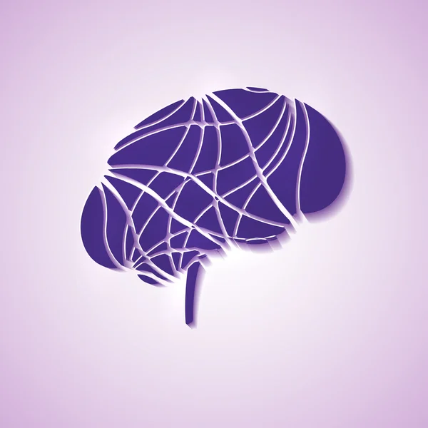 Cerveau créatif — Image vectorielle