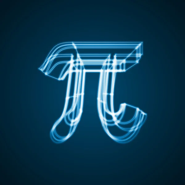 数学常数 Pi — 图库矢量图片