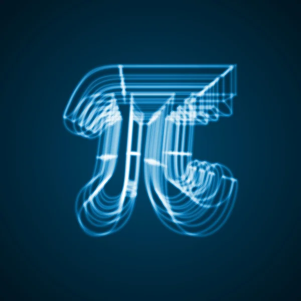 La constante matemática Pi — Archivo Imágenes Vectoriales