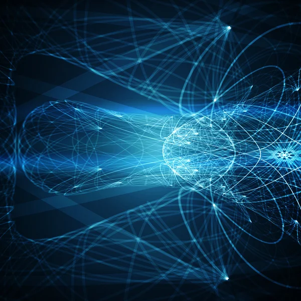 Fondo tecnológico abstracto — Archivo Imágenes Vectoriales