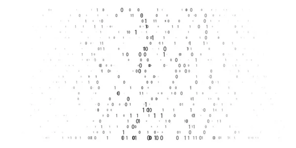 Abstrakt Teknisk Bakgrund Digital Datakod Dataöverföringskoncept Internet Grafiskt Koncept För — Stock vektor