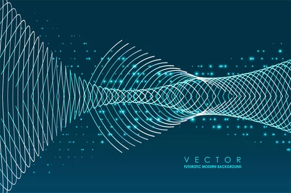 Lignes Abstraites Modernes Fond Forme Éclatante Concept Graphique Pour Votre — Image vectorielle