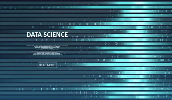 Visualisierung Großer Genomischer Daten Dna Test Genom Karte Grafisches Konzept — Stockvektor