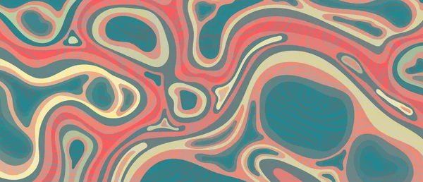 Abstract Topographic Contour Lines Contours Curve Modern Lines Graphic Concept — Stockvector