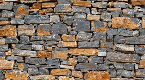 Gros plan du vieux mur de briques — Photo