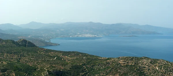 View of Mirabello Gulf — Stock Photo, Image