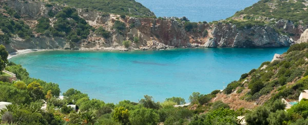 Petite baie colorée près d'Istron — Photo