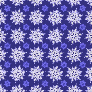 Sorunsuz kar taneleri arka plan, kutlama Noel