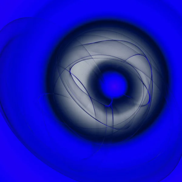 Optical Illusion Narrowing Circle Center — Stockfoto