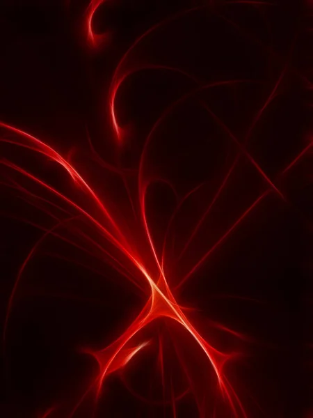 Roter Glitzernder Stern Glühender Funke Isoliert Auf Schwarzem Hintergrund — Stockfoto