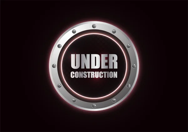 Under construction background — Stock Vector