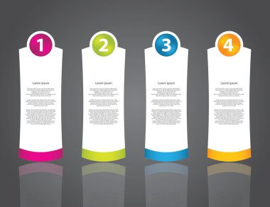 reklam etiket numaralı düğmeleriyle ayarlayın